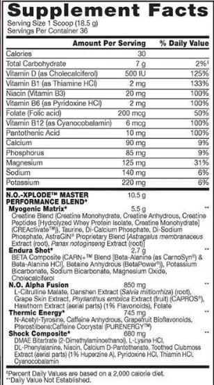 N.O. Xplode 3.0 (30 serv) - Imagen 2