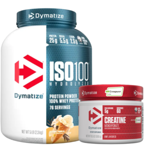 Combo Iso100 5lb + Creatina Dymatize Creapure 300gr